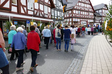 Fronleichnamsprozession durch die Straßen von Naumburg (Foto: Karl-Franz Thiede)